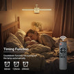 Tipace Hard-Wired LED Picture Light Fixtures,3CCT Dimmable Metal Artwork Display Lamp with Remote Control,Gold Modern Gallery Lights Wall Lights for Picture Display