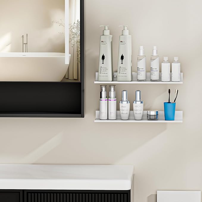 Adhesive Floating Shelves, 15.7