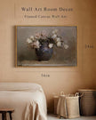 InSimSea Framed Canvas Wall Art Vintage Decor, Retro Floral Rustic Decorations for Living Room, Farmhouse Wall Decor for Living Room Bedroom, 24