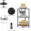 Book Small Corner Shelf, 3 Tier Corner Bookshelf Display for Living Room Decor, 23.2