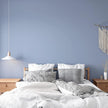 VEELIKE Thick Periwinkle Blue Wallpaper Peel and Stick Blue Contact Paper for Cabinets Desk Bookshelves Countertops 24''x354'' Removable Self Adhesive Matte Blue Wall Paper for Bedroom Bathroom Dorm