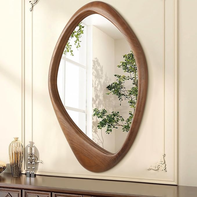 AAZZKANG Asymmetrical Wall Mirror Large 28