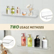 Acrylic Floating Shelves for Wall 6 Pack, 15