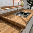 MelunMer Wood Peel and Stick Wallpaper Wood Grain Contact Paper for Cabinets Self Adhesive Removable Wallpaper Faux Wooden Contact Paper for Countertop Decorative Planks Panel 393 in L 15.7 in W