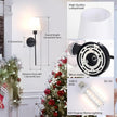 Rechargeable Wall Sconces Set of 2-80H Battery Life, Dimmable 12 Colors, 22.6