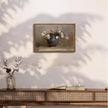 OIQArtOIQ Vintage Landscape Canvas Wall Art Framed Natural Scenery Painting Artwork Prints France Country Wilderness Farmhouse Decor Pictures Kitchen Bedroom Living Room Bathroom