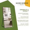 NicBex Full Length Mirror with Stand, 56