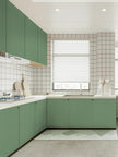 Wood Contact Paper Green Peel and Stick Wallpaper,Thickened No Tearing Vinyl Wrap Sticker, Self Adhesive Waterproof Faux Wood Grain Wallpaper Covering Cabinets Desk Furniture Decoration 11.8