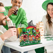 St Patricks Day Decor for Table Irish Green Gnome Decoration Wooden Centerpieces Rustic Farmhouse Sign for Tabletop Home Shelf Office St Patricks Day Party Decoration