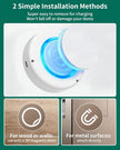 4-Pack Puck Lights with Remote, 1800mAh Rechargeable Under Cabinet Lighting, 3 Color Temps & 7 RGB Colors, Long-Lasting Dimmable Stick-On Lights for Cabinet, Kitchen, Shelf, Party