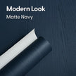 Peel and Stick Navy Blue Wood Contact Paper 17.3