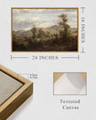 InSimSea Framed Canvas Wall Art Vintage Decor, Nature Landscape Paintings Artwork,Large Prints,Vintage Farmhouse Decor,Retro Wall Decoration for Bedroom Living Room Bathroom, 16
