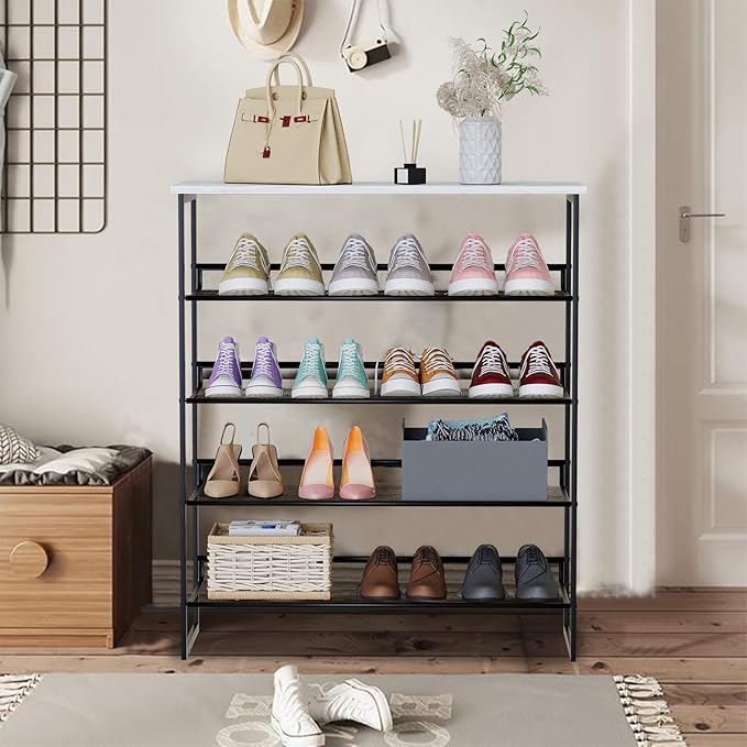 Garden 4 you Shoe Rack for Entryway 5 Tiers 11.8