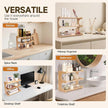 Spice Rack,Seasoning Organizer,Spices Rack Organizer,3-Tier Organizer Shelf for Kitchen Countertops.