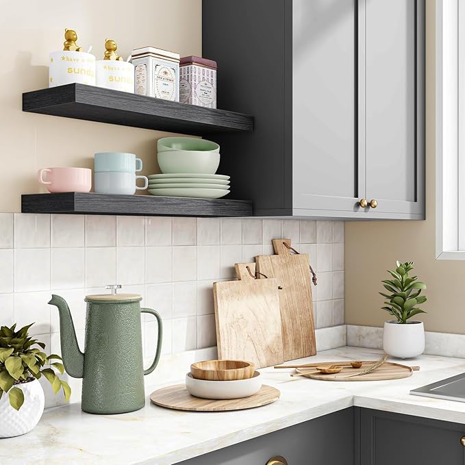 Fixwal Floating Shelves for Wall, 15.7