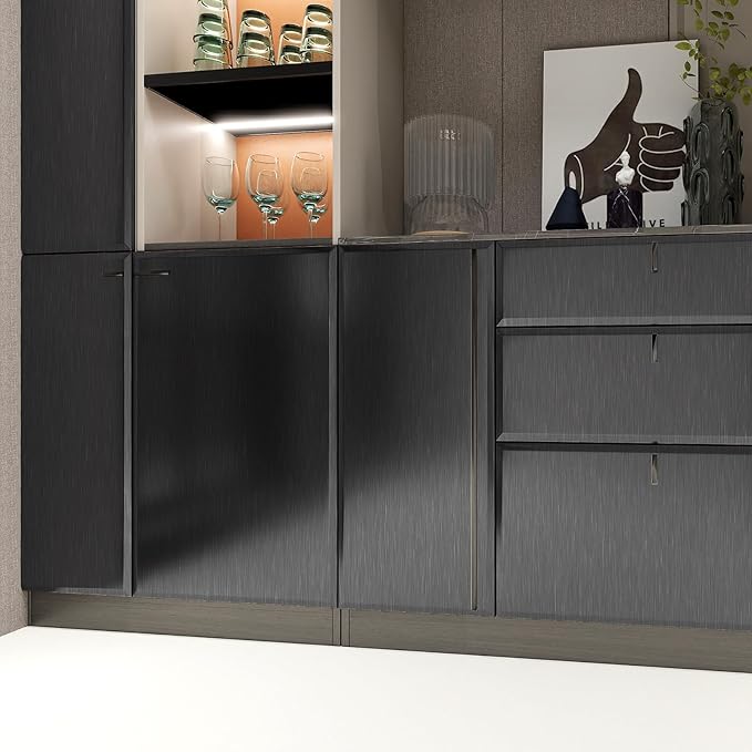 Stainless Steel Peel and Stick Wallpaper 15.7