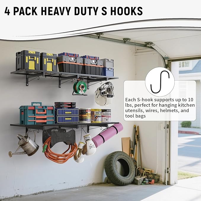 Garage Wall Shelves, 46