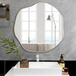 POZINO Gold Irregular Mirror, 30