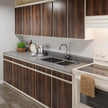 Decotalk Contact Paper Wood Grain Peel and Stick Wallpaper Self Adhesive Removable Brown Wood Contact Paper for Countertops Waterproof Vintage Wallpaper for Drawer Liner Cabinets Walls Desk 12