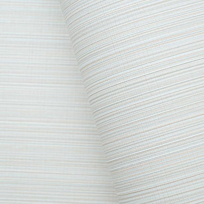 20.8" x 196.8" Grasscloth Peel and Stick Wallpaper, Whinte Neutral Textured Wallpaper for Bedroom Bathroom Office Self-Adhesive Thick Fabric Wall Paper
