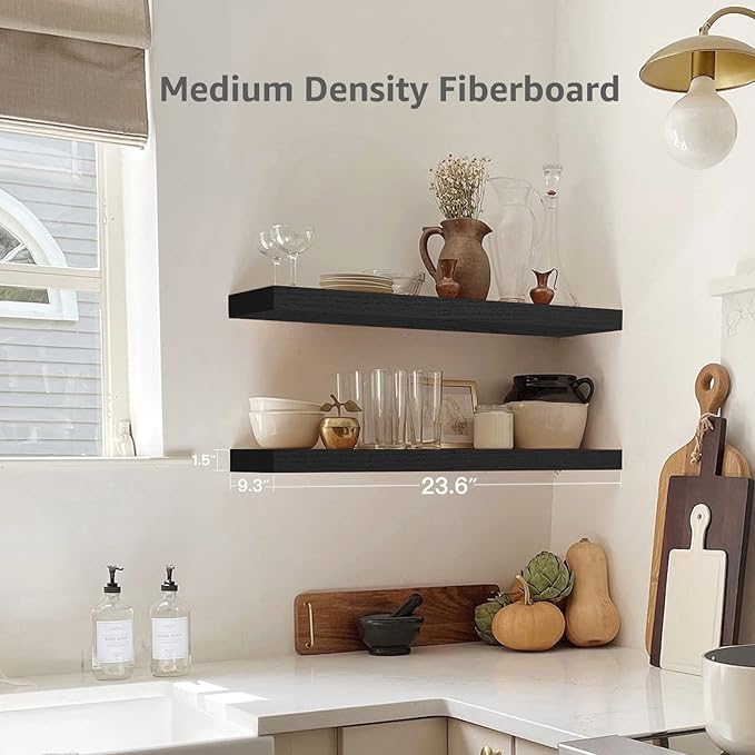 QEEIG Floating Shelves for Wall 23.6