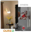 Vintage Battery Operated Wall Sconce Set of 2,Rechargeable Wall Sconces with RGB Dimmable Remote Control, Wireless Brass Transparent Glass Lampshade Fixtures for Bedroom Living Room