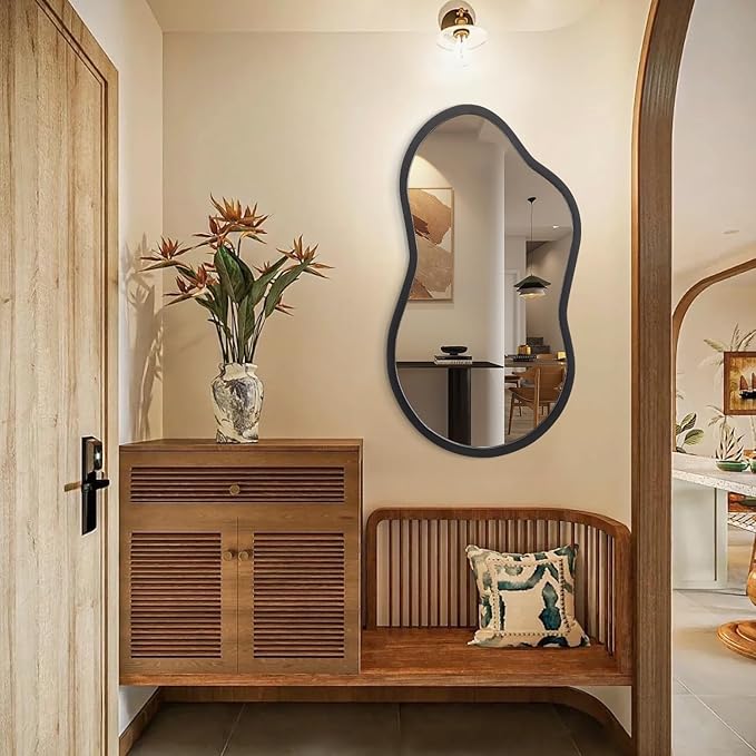 AAZZKANG Large Irregular Wall Mirror 26