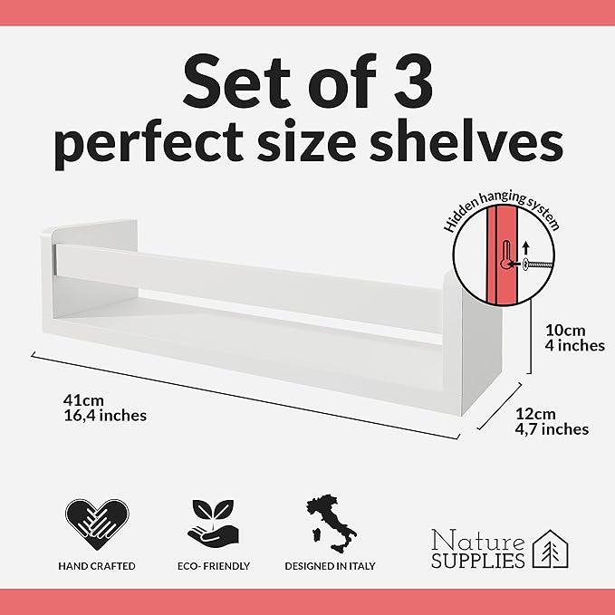 NATURE SUPPLIES Set of 3, 16.4