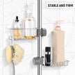 Clawfoot Tub Caddy(Shower Rod Not Included) - Stainless Steel Shower Shelves and Soap Caddy