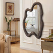 AAZZKANG Large Wall Mirror with Wood Framed 24