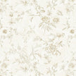 Ismoon Floral Peel and Stick Wallpaper Vintage Beige Stick on Wall Paper French Textured Contact Paper for Cabinet Removable Self Adhesive Wallpaper Vinyl Roll Shelf Decro, 17.3x393in