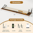 Deep Floating Shelves,55