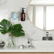 Juexica Small Acrylic Floating Shelves for Wall Adhesive Wall Mounted Shelves for Bathroom, Bedroom, Living Room, Office