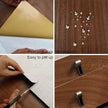 TOTIO Brown Wood Grain Contact Paper Thick Walnut Wood Wallpaper Peel Stick Walnut Wood Look Wall Paper Removable Adhesive Waterproof Wall Covering Decoration Countertop Table Counter Vinyl Wrap