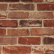 Okydoky Peel and Stick Wallpaper, Rustic Red Brick Wallpaper for Home Decoration, Kitchen Backsplash, Vinyl Self Adhesive Wall Paper for House, Workshop & Office, 17.3
