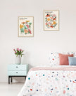 HesenDot Unframed Floral Wall Art Set of 3,12x16in Flower Market Canvas Prints,Abstract Botanical Posters Decor,Minimalist Amsterdam Stockholm Bologna Artwork for Living Room Bedroom Office Home