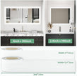 Peel and Stick Wallpaper Borders 390” x 2.36” Self Adhesive Mirror Frame Border Wood Grain DIY for Kitchen Bathroom Mirror Removal Border Sticker Wall Decor Cover 6.4 Sq.Ft, White Wood