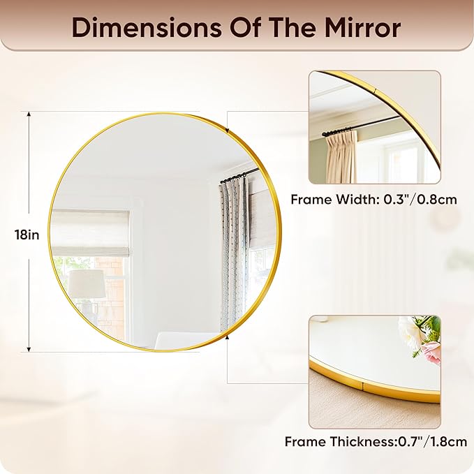 Antok Wall Mirror, 18