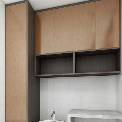 Stainless Steel Peel and Stick Wallpaper 15.7"x 196" Brass Stainless Steel Contact Paper Peel and Stick Countertop Self Adhesive Thick Vinyl Waterproof Wall Paper Fridge Kitchen Cabinets