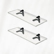 Clear Acrylic Shelves 11.5 inches, 3/4
