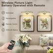 JOOSENLUX Modern Wall Lights Battery Operated Antique Bronze Wireless Picture Lights for Wall 16.5