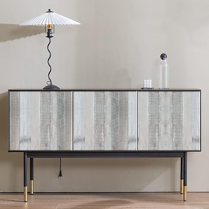 WENMER Grey Wood Wallpaper 17.71