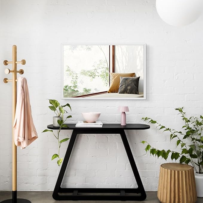 AAZZKANG Large Wall Mirror White Framed Mirrors 28