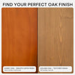 Homeforia 24inch Oak Floating Shelf for Wall, High End Solid Real Wood 24 inches Long Floating Shelves for Bathroom, Honey Oak Wooden Floating Shelves, Heavy Duty Bracket, 24 X 6.5 X 1.75 in, Set of 4