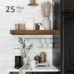 QEEIG Bathroom Floating Shelves for Wall - 15.7