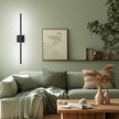 Tipace Hard-Wired LED Black Wall Sconce for Bathroom 39.4IN Vanity Light Fixture 5500K Indoor Bathroom Sconce Over Mirror 360° Rotate for Living Room,Bedroom,Hallway