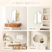 Irregular Wall Mirror Gold Wave Shaped Metal Framed Wall Mirror for Bathroom Bedroom Entryway Living Room Wall Decor 34