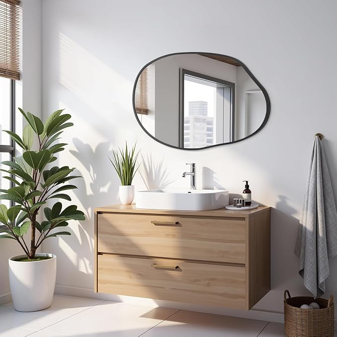 Irregular Wall Mirror, Wall Mirrors Decorative 22