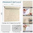 VEELIKE Beige Concrete Wallpaper Peel and Stick Textured Limewash Wallpaper for Bedroom Bathroom 15.7''x118'' Self Adhesive Sandstone Wall Paper Removable Beige Contact Paper for Walls Countertops