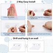 6 Pack Small Acrylic Floating Shelves for Wall, Wall Mounted Hanging Display Shelves for Plants, Funko Pop Figures, Adhesive Shelf for Bedroom, Picture Toy Clear Display Shelf